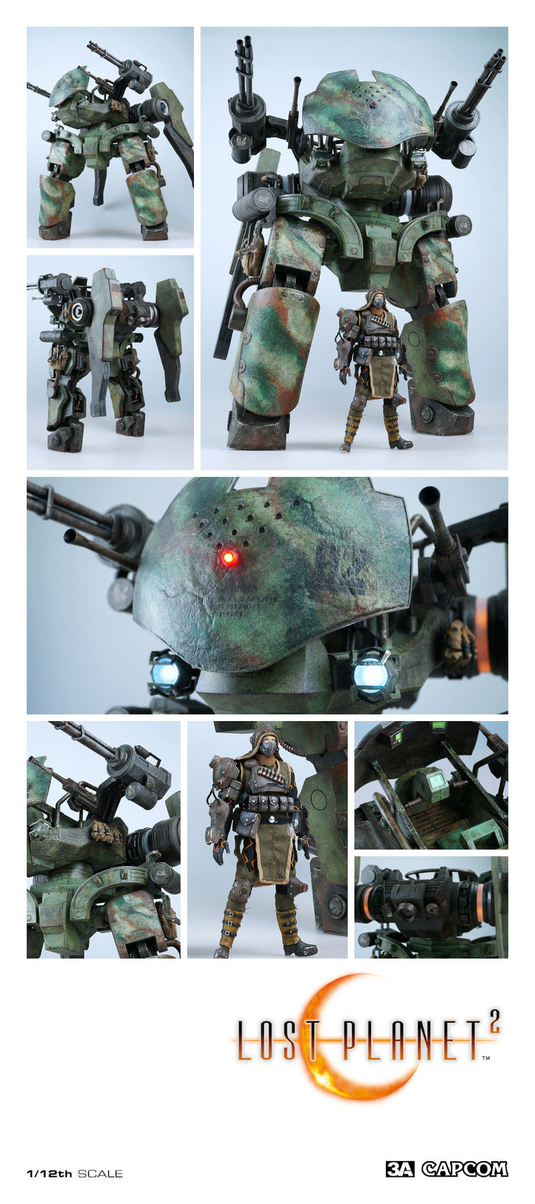 LOST PLANET 2 GTF-11 DRIO Figure ThreeA