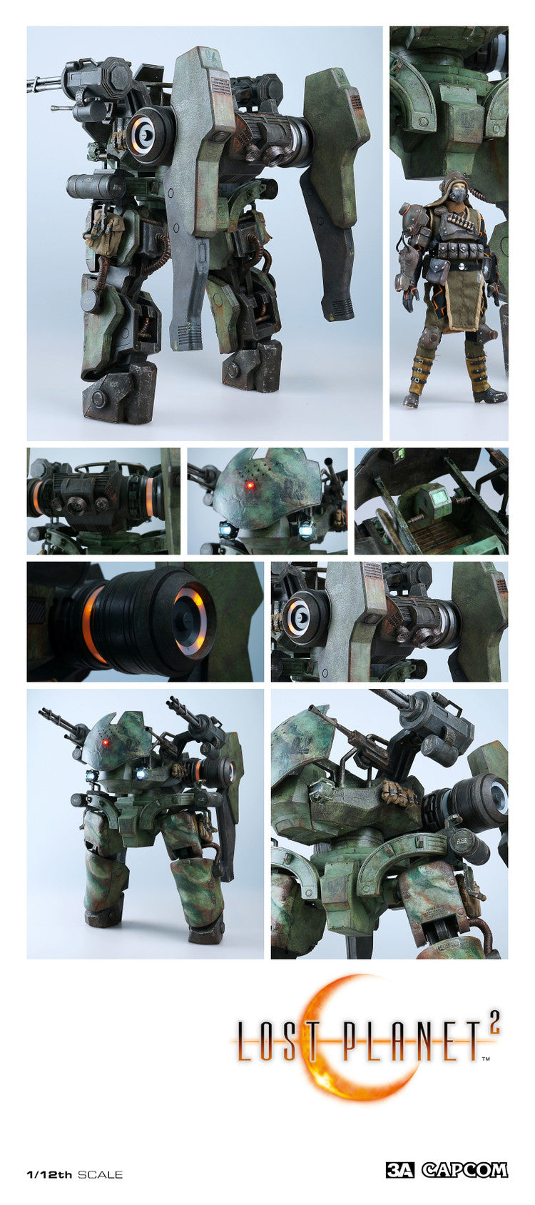 LOST PLANET 2 GTF-11 DRIO Figure ThreeA