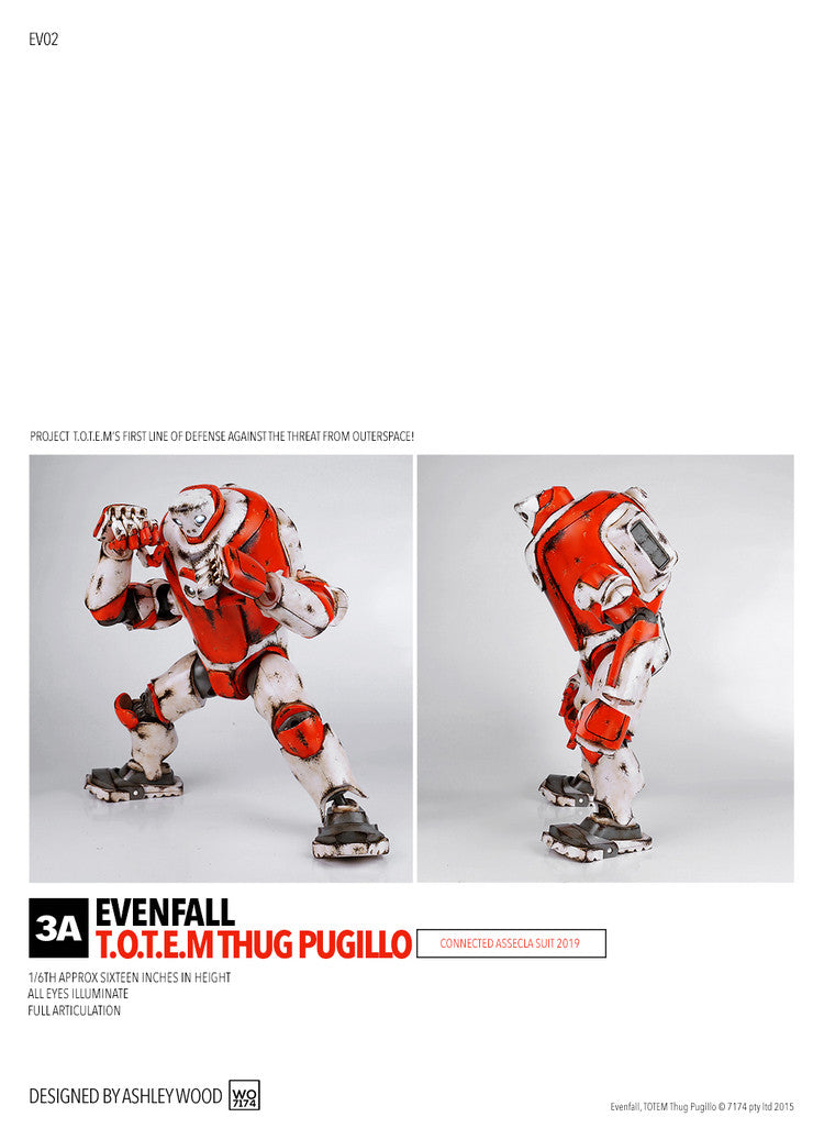 Thug Pugillo Evenfall T.O.T.E.M. TOTEM 1/6 Scale Figure