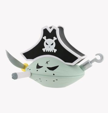 Frank Kozik Big Monger Captain Blood 6-Inch by Kidrobot