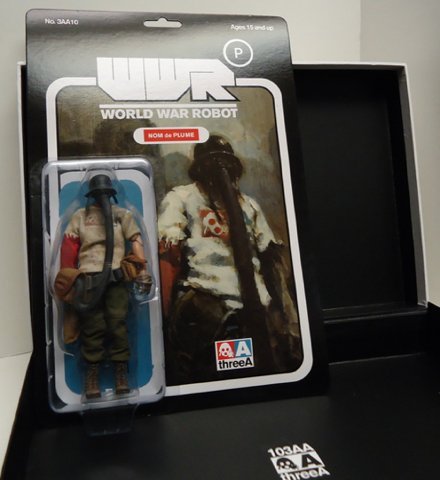 Nom de Plume WWRp World War Robot by Ashley Wood ThreeA