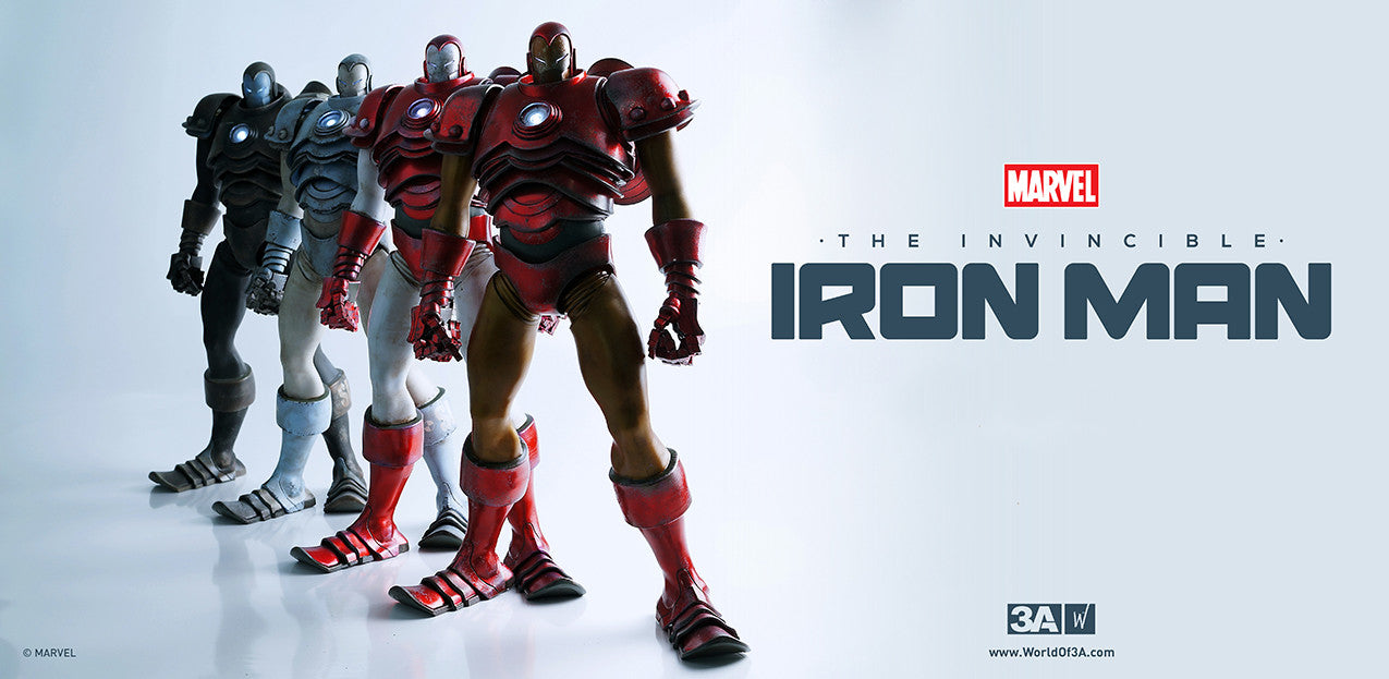 Classic Iron Man AND Silver Centurion Iron Man from ThreeA