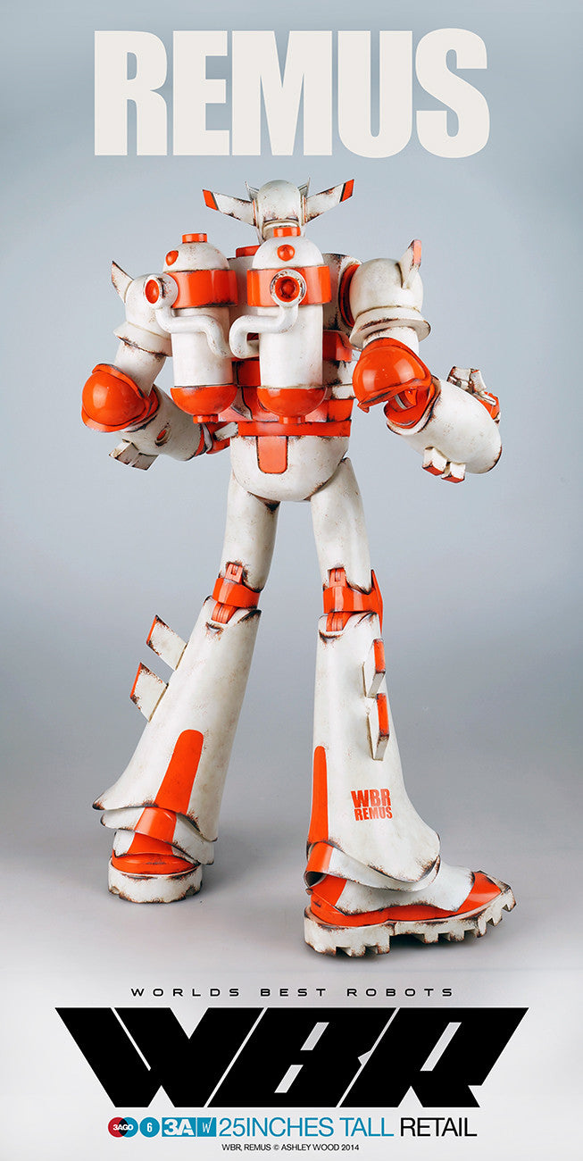 Worlds Best Robot Remus 25 inches Tall Retail Edition ThreeA 3AGO