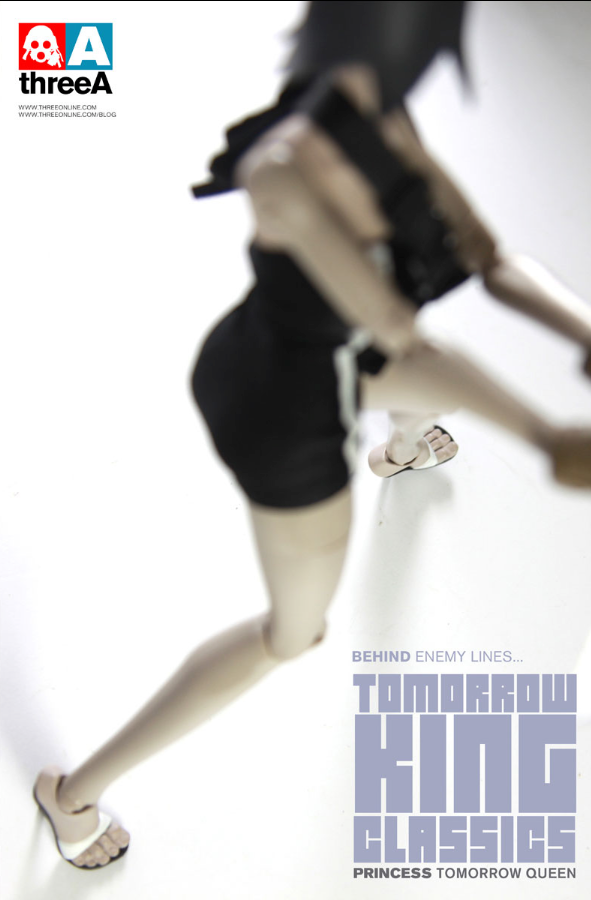 ThreeA Tomorrow Queen Black 1/6 scale figure Tomorrow King