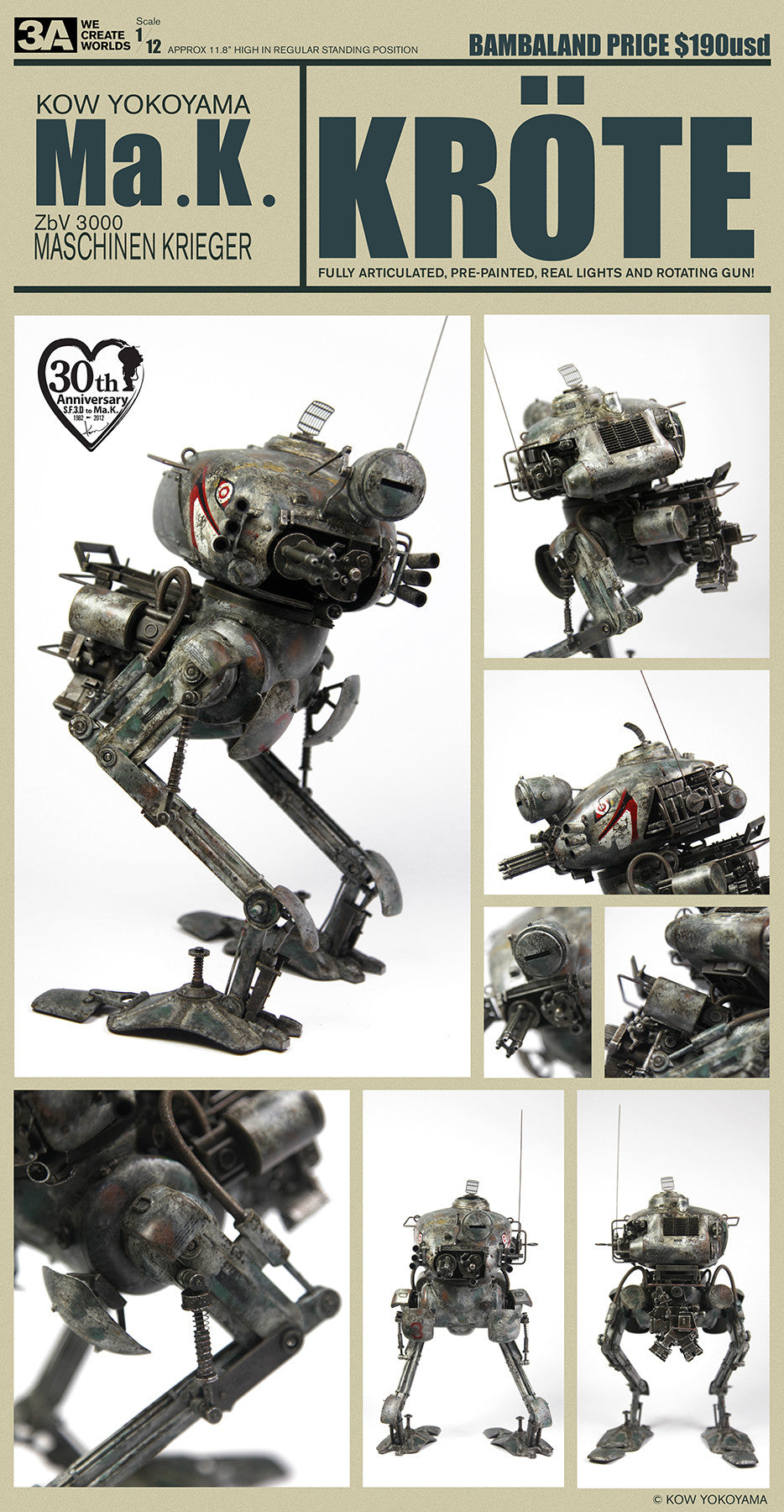 Krote Ma.K Maschinen Krieger ThreeA