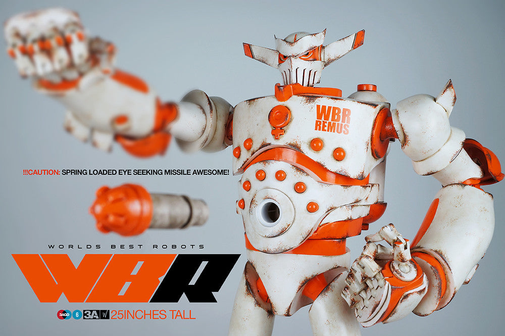 Worlds Best Robot Remus 25 inches Tall Retail Edition ThreeA 3AGO