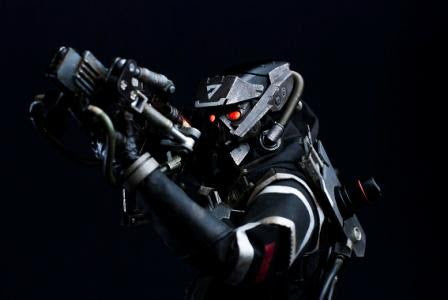 Helghast Hazmat Trooper 1/6 KillZone figure ThreeA