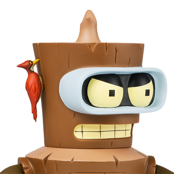 Wooden Bender 6 inch vinyl figure Futurama and Kidrobot