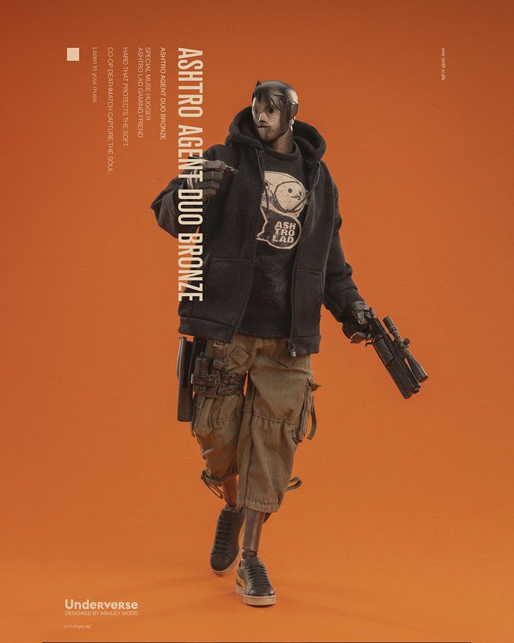 ThreeA Ashley Wood World War Robot WWRP WWR Popbot – Les