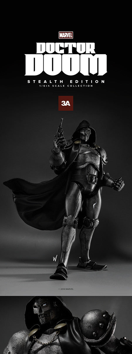 Doctor Doom Stealth Edition from ThreeA ThreeZero