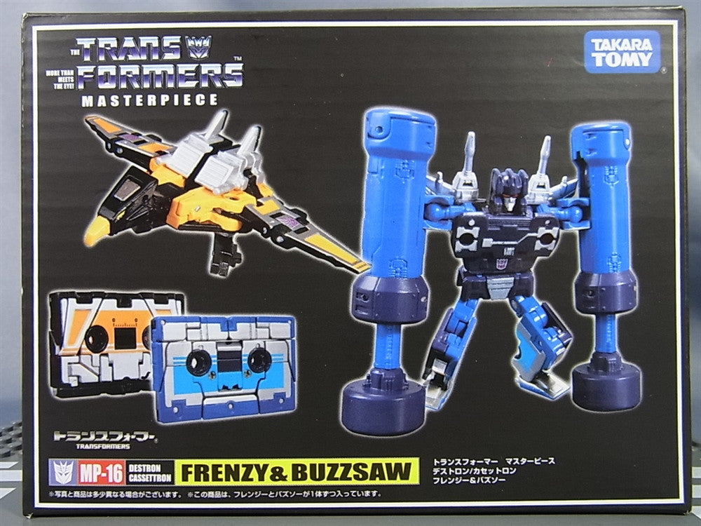 Transformers Masterpiece MP-19 Frenzy and Buzzsaw