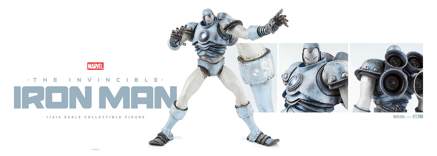 Classic Iron Man AND Silver Centurion Iron Man from ThreeA