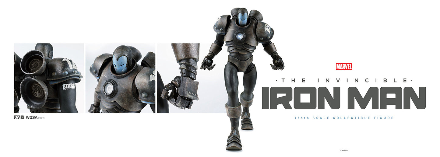 Classic Iron Man AND Silver Centurion Iron Man from ThreeA