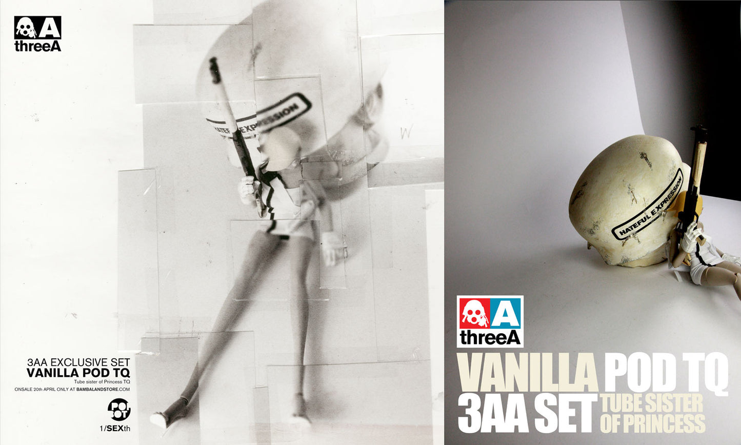 Vanilla Pod Tomorrow Queen Popbot from ThreeA 1/6th 3AA Bot Head