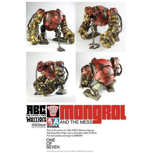 ThreeA 2000 AD A.B.C Warrior Mongrol one sixth scale
