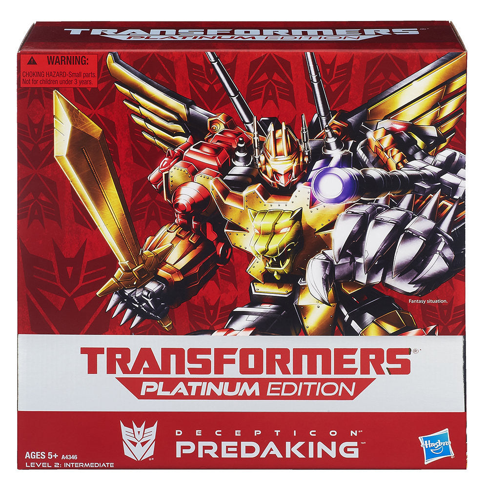 Transformers Platinum Edition Predaking