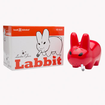 Red Glossy Smorkin' Labbit 10-Inch Kidrobot Vinyl Toy