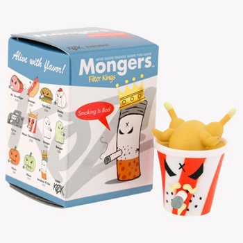 Smorkin' Mongers Filter Kings Mini Series 2-Inch by Frank Kozik figure 2