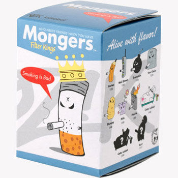 Smorkin' Mongers Filter Kings Mini Series 2-Inch by Frank Kozik box view