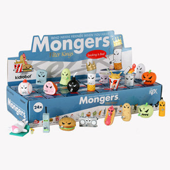 Smorkin' Mongers Filter Kings Mini Series 2-Inch by Frank Kozik view1