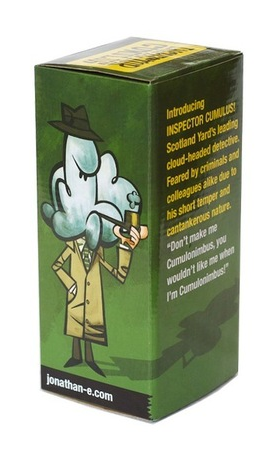 Inspector Cumulus 8 Inch Vinyl Toy from Crazy label