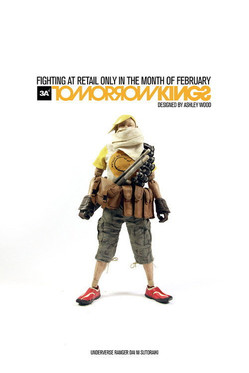 THREEA UNDERVERSE RANGER DAI NI SUTORAIKI (Yellow)1/6 Scale Figure 3A TOMORROW KINGS