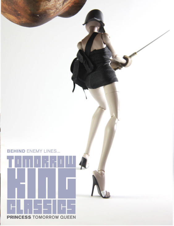 ThreeA Tomorrow Queen Black 1/6 scale figure Tomorrow King
