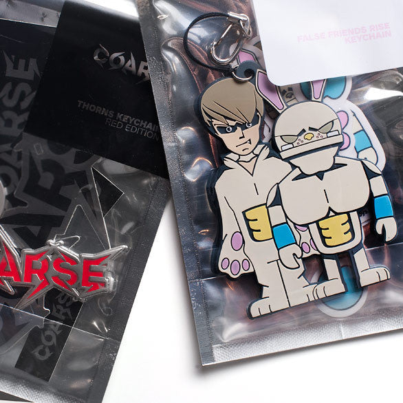 Coarse False Friends Keychain Fall