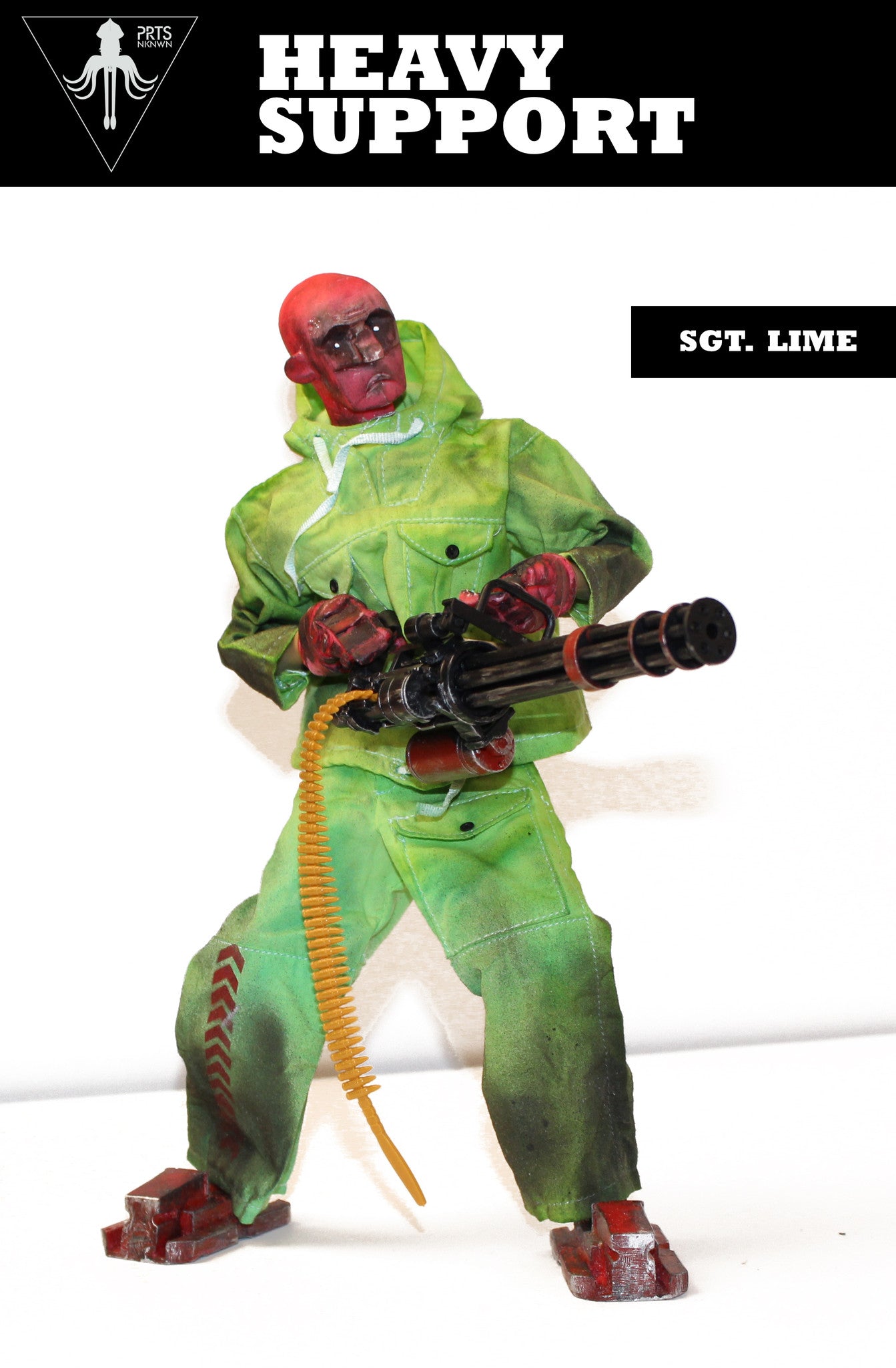 Sgt Lime Heavy Support 1/6 Scale from PRTSNKNWN