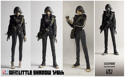 ThreeA Adventure Kartel 1/6 scale Shadow mode little shadow