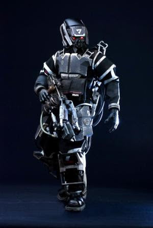 Helghast Hazmat Trooper 1/6 KillZone figure ThreeA