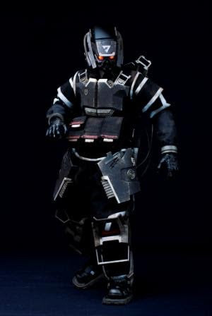 Helghast Hazmat Trooper 1/6 KillZone figure ThreeA