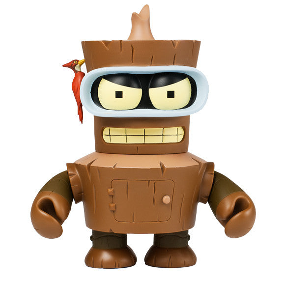 Wooden Bender 6 inch vinyl figure Futurama and Kidrobot