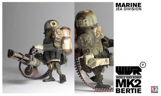 World War Robot WWRP MK2 Marine Bertie by Ashley Wood and ThreeA Vinyl Toys