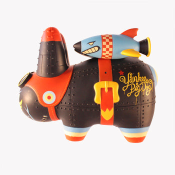 Yankee Pig Dog Labbit 7-Inch Stealth Warfare Edition side view
